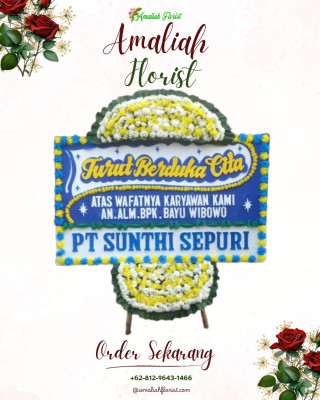 Papan Bunga Duka di Girikarto