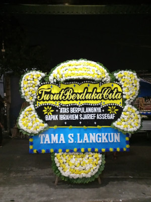 Papan Bunga Duka di Girikarto