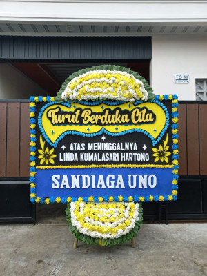 Papan Bunga Duka di Girikarto